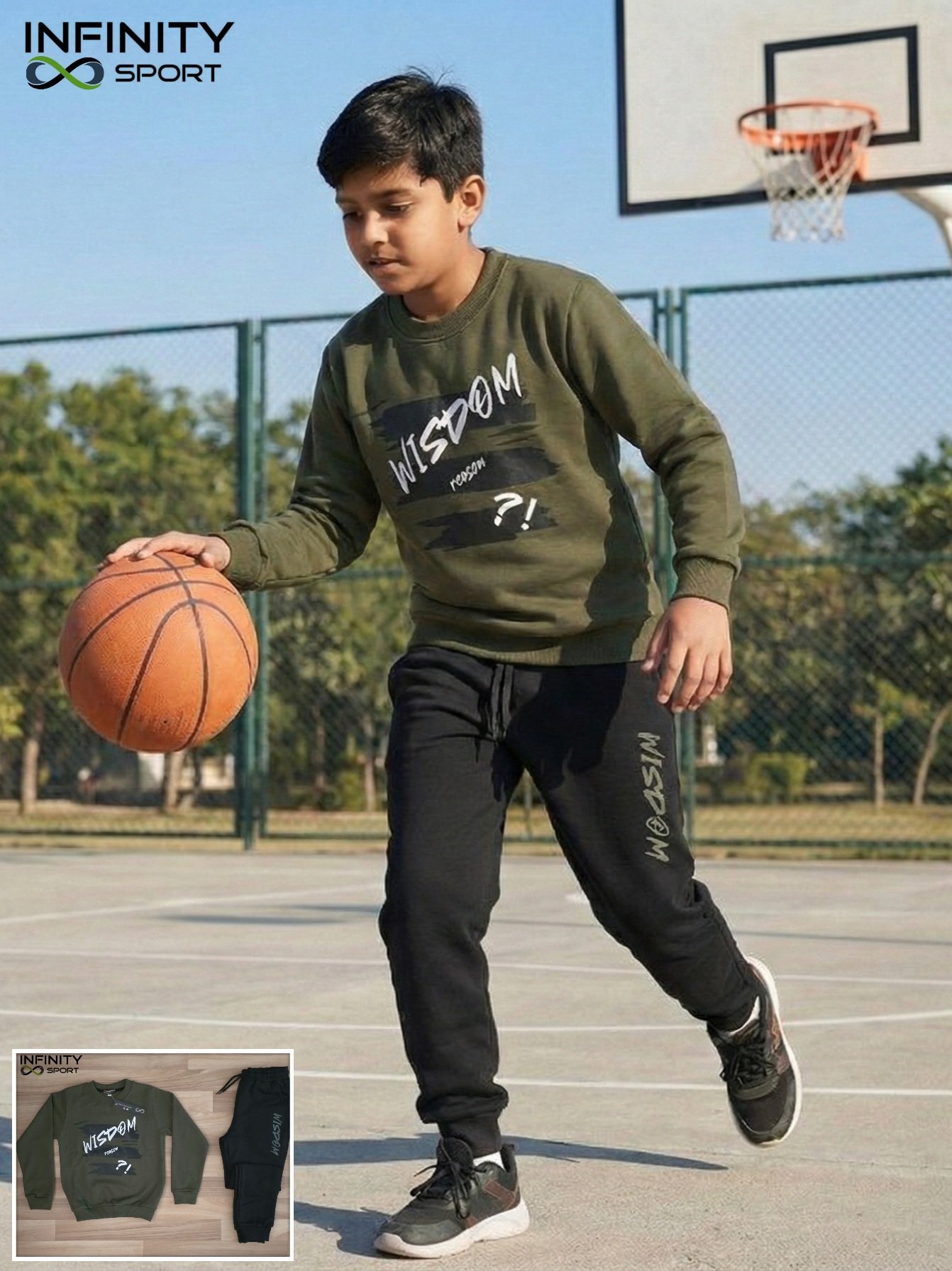 Jogging Enfant Col rond – Image 4